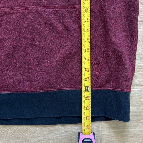 EUC Nike French Terry Pullover Men's Hoodie in Red & Black Size Large - Picture 6 of 10